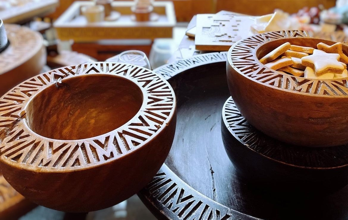 Carved bowls